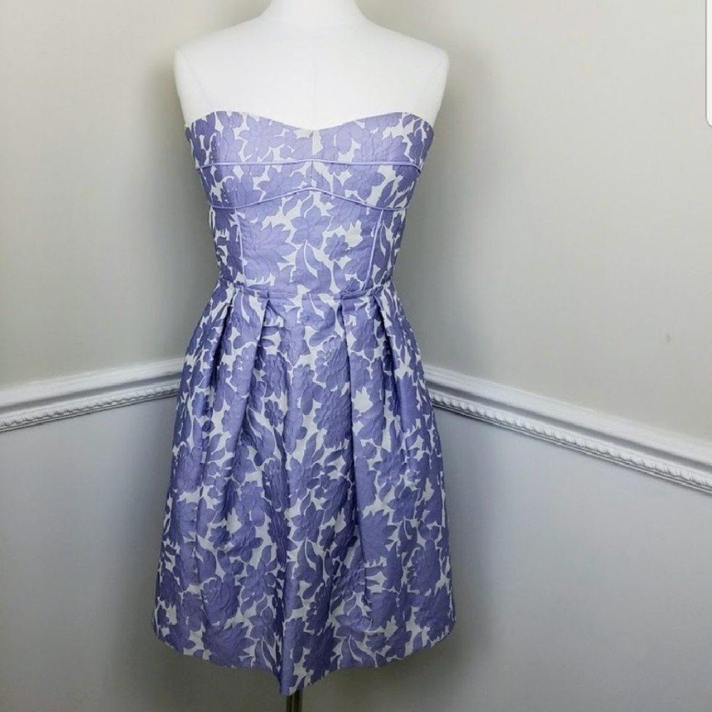 Cynthia Steffe Strapless Dress with POCKETS